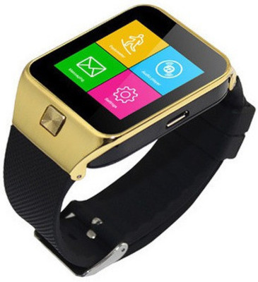 

JOSA DZ37 Smart Watch Bluetooth Touch Screen for Android and iOS(Brown Gold) Smartwatch(Brown Strap Free Size)
