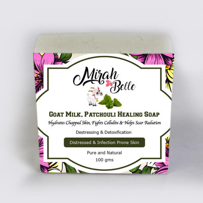 

Mirah Belle Naturals Goat Milk, Patchouli Healing Soap(100 g)