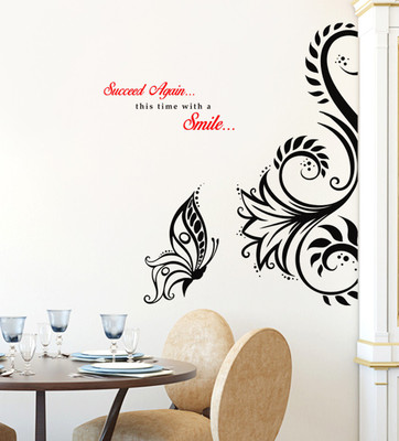 

Orange and Orchid  PVC Vinyl Sticker(Pack of 1, Multicolor