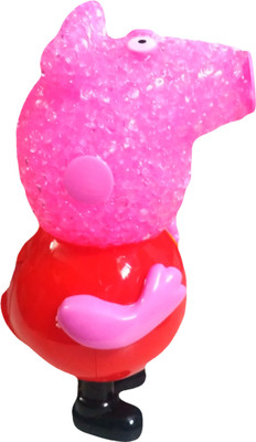 

Riddhi Siddhi LED Light changing PIGGY Table Lamp(11 cm, Pink)