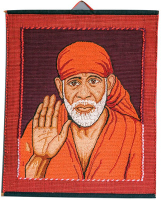 

H R Enterprise SAI BABA Tapestry(Multicolor)
