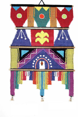 

H R Enterprise Jacquard Design Tapestry(Multicolor)