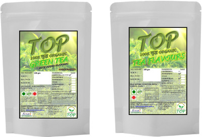 

Top Organic Lemongrass Ginger Green Tea with Organic Lemongrass Mint Tea (200 gms) Herbal Tea Vacuum Pack(200 g)