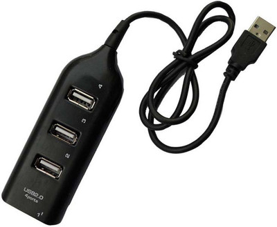 

Flashmob Flashmob 4 Port USB 2.0 Hub C516UH USB Hub(Black)