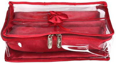 

sovam Bangle Care Vanity Box Multi Purpose Vanity Box(Red)