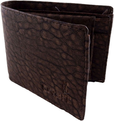 

Orbit Men Tan Genuine Leather, Fabric Wallet(3 Card Slots), Brown