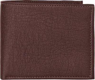 

Cherryland Men Brown Artificial Leather Wallet(3 Card Slots), Stylish dark brown