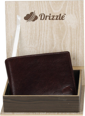 

Drizzle Men Brown Genuine Leather Wallet(7 Card Slots)