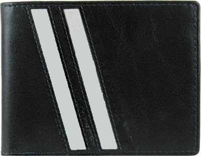 

LA ROMA Men Khaki Genuine Leather Wallet(3 Card Slots), Green