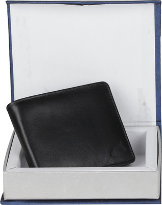 

Drizzle Men Black Genuine Leather Wallet(4 Card Slots)