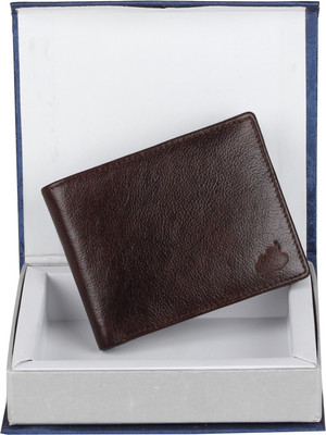 

Drizzle Men Brown Genuine Leather Wallet(7 Card Slots)