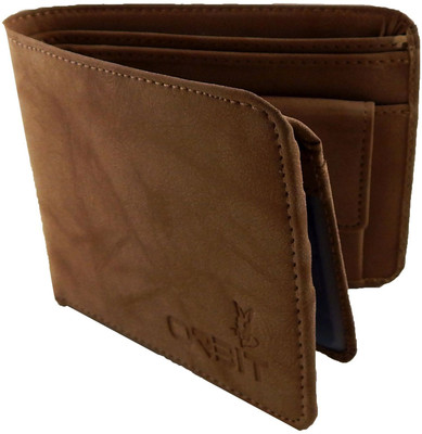 

Orbit Men Beige Genuine Leather, Fabric Wallet(6 Card Slots), Rust