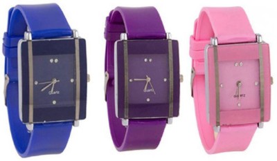 Frida blue,purple,pink kawa analogue stylish designer watches for girls and women Watch  - For Girls   Watches  (Frida)