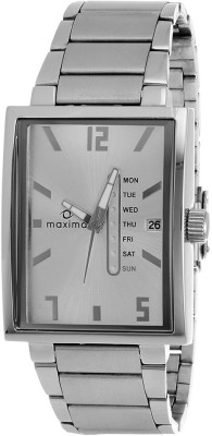 Maxima Attivo Analog Silver Dial Men's Watch  - For Men   Watches  (Maxima)