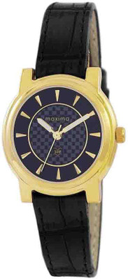 Maxima Analog Black Dial Women's Watch  - For Women   Watches  (Maxima)