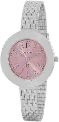 Maxima Analog Orange Dial Women's Watch  - For Women   Watches  (Maxima)