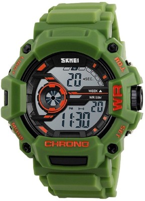 Skmei Multifunction Chronograph Military Blue Digital Sports Watch For Men (Light Green) Watch  - For Boys   Watches  (Skmei)