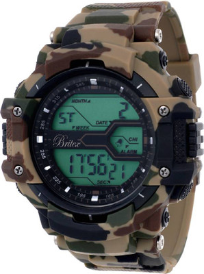 Britex BT6190 men's Solitary Affrican Army Pattern Solitary Affrican Army Watch Watch Watch - For Men & Women