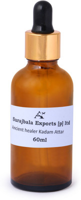 

Ancient Healer 100% Natural Kadam Attar 60 ML Herbal Attar(Floral)