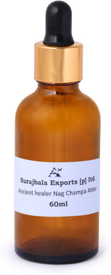 

Ancient Healer 100% Natural Nag Champa 60 ML Herbal Attar(Floral)