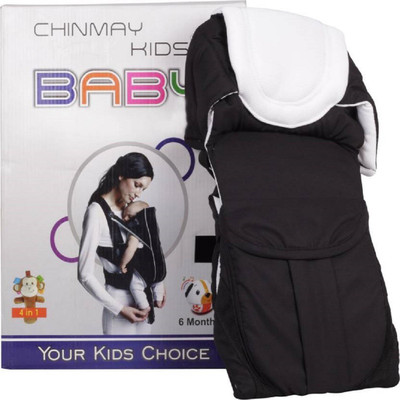 

Chinmay Kids Baby Carrier Comfortable Support with Belt - (BLACK) Baby Carrier(Black, Back Carry)