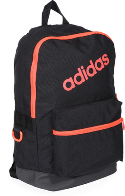 

ADIDAS BP DAILY 25 L Backpack(Black, Orange), Black/solred