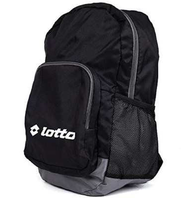 

Lotto CB150042 25 L Laptop Backpack(Black, Grey)
