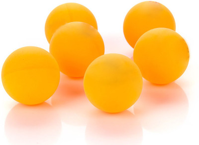 

Kyachaiyea PING PONG TABLE TENNIS BALL Tennis Ball(Pack of 6, Orange)