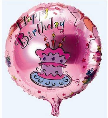 

Balloonistics Printed Happy Birthday Foil Balloon - Pack of 1 Balloon(Multicolor, Pack of 1)