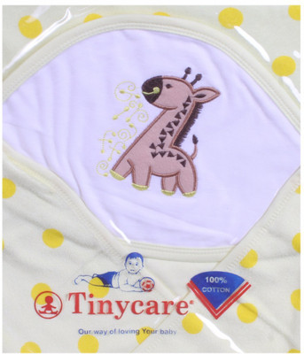 

Tiny Care Cotton Terry 150 GSM Bath Towel(Yellow)