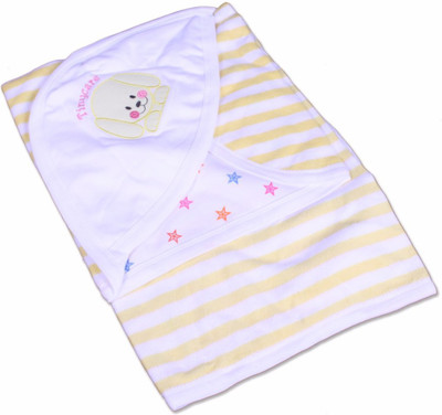 

Tiny Care Cotton Terry 150 GSM Bath Towel(Yellow)