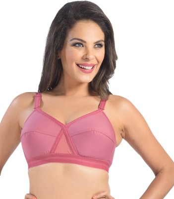 Sonari kirtika Women Full Coverage Non Padded Bra(Pink)