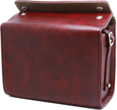

Caiul PU Leather Instax Mini 9, Mini 8 50s 90 7s 25/ Polaroid PIC-300P/ Polaroid Z2300 Travel Carrying Case ( Red Brown) Camera Bag(Red Brown)