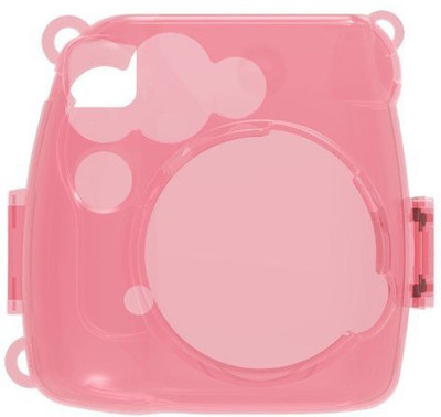 

Caiul Hard Plastic Case With Shoulder Strap Compatible Instax Mini 9, Mini 8 Pink Camera Bag(Pink)