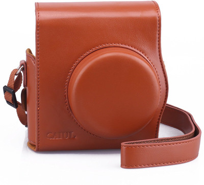 

Caiul 2nd Gen Comprehensive Protection Instax Mini 9, Mini 8 Case Brown Camera Bag(Brown)