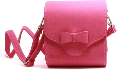 

Caiul Universal Carry Bag Instant Camera, Compact Camera,Smartphone Printer Case (Pink) Camera Bag(Pink)