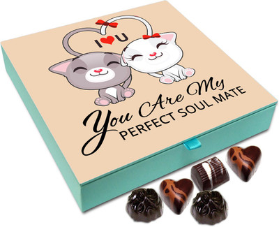 

Chocholik Gift Box - You Are My perfect Soul Mate Chocolate Box - 9pc Truffles(108 g)
