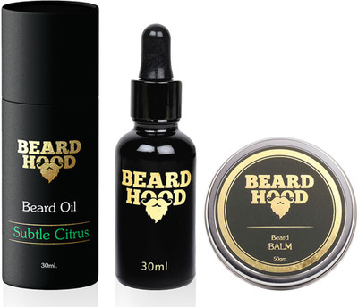 

Beardhood SUBTLE CITURS BEARD OIL (30ml) AND BEARD BALM (50g)(Set of 2)