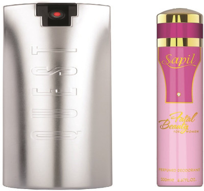 

Sapil Quest Men Perfume with Merci Women Perfume Body Spray - For Men & Women(280 ml, Pack of 2)