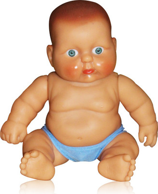 

Akshat 10 Inches Baby Doll Fully NON TOXIC - Realistic ARYAN BABA(Multicolor)