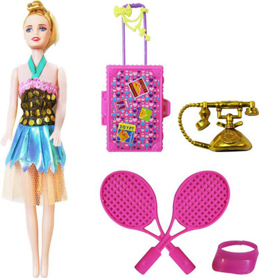 

Akshat Happy girl fashion doll(Multicolor)