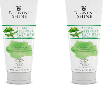 

Regnent Shine Neem & Aloe-Vera Face Wash(60 ml)