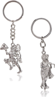 

Ryka Collection Lord Hanuman & Krishana Key Chain