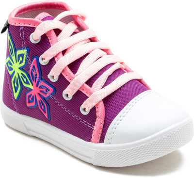 

BEGETTER The Inceptioner Girls Lace Casual Boots(Purple