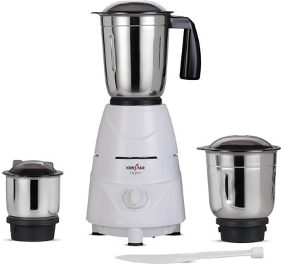 

Kenstar KMU50W3S-DBF 500 W Mixer Grinder(White, 3 Jars)