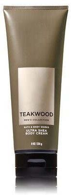 

Bath & Body Works Teakwood Men's Ultra Shea Body Cream, 8 oz(224 g)