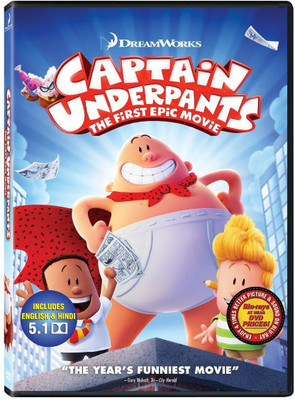 

Captain Underpants The First Epic Movie(DVD English)