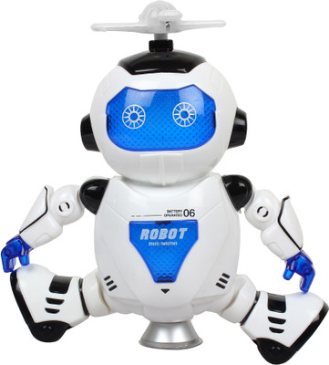 

Continental Best Musical and Naughty Dancing Robot, White/Blue(White)