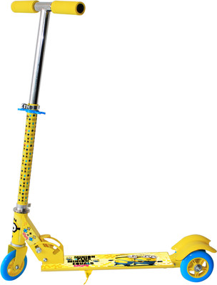 

My Baby Excel Minions Chaos 3 Wheels Scooter(Multicolor)