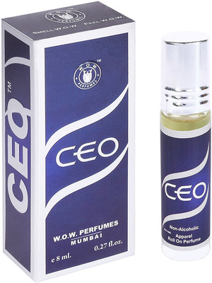

WOW Perfumes CEO - Roll On 8 ml (NON ALCOHOLIC) Eau de Parfum - 8 ml(For Men)